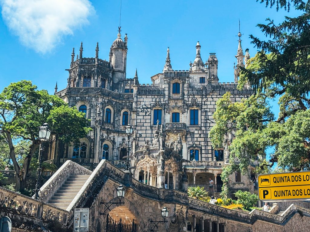 Quinta da Regaleira during our day trip to Sintra from Lisbon